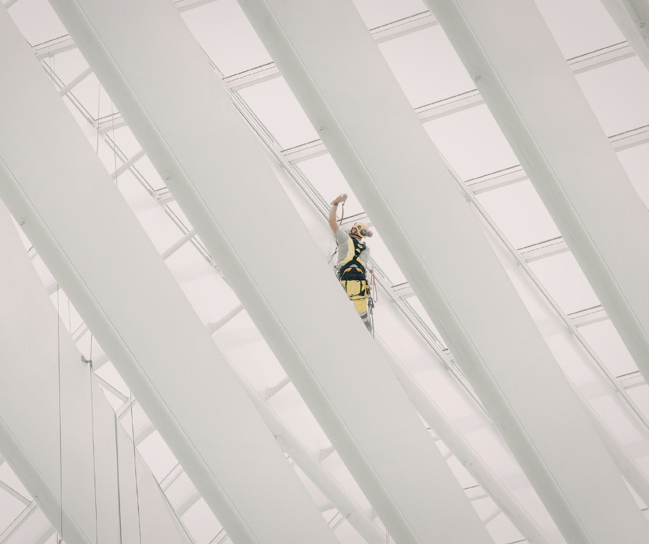 Ceiling Cleaning Process